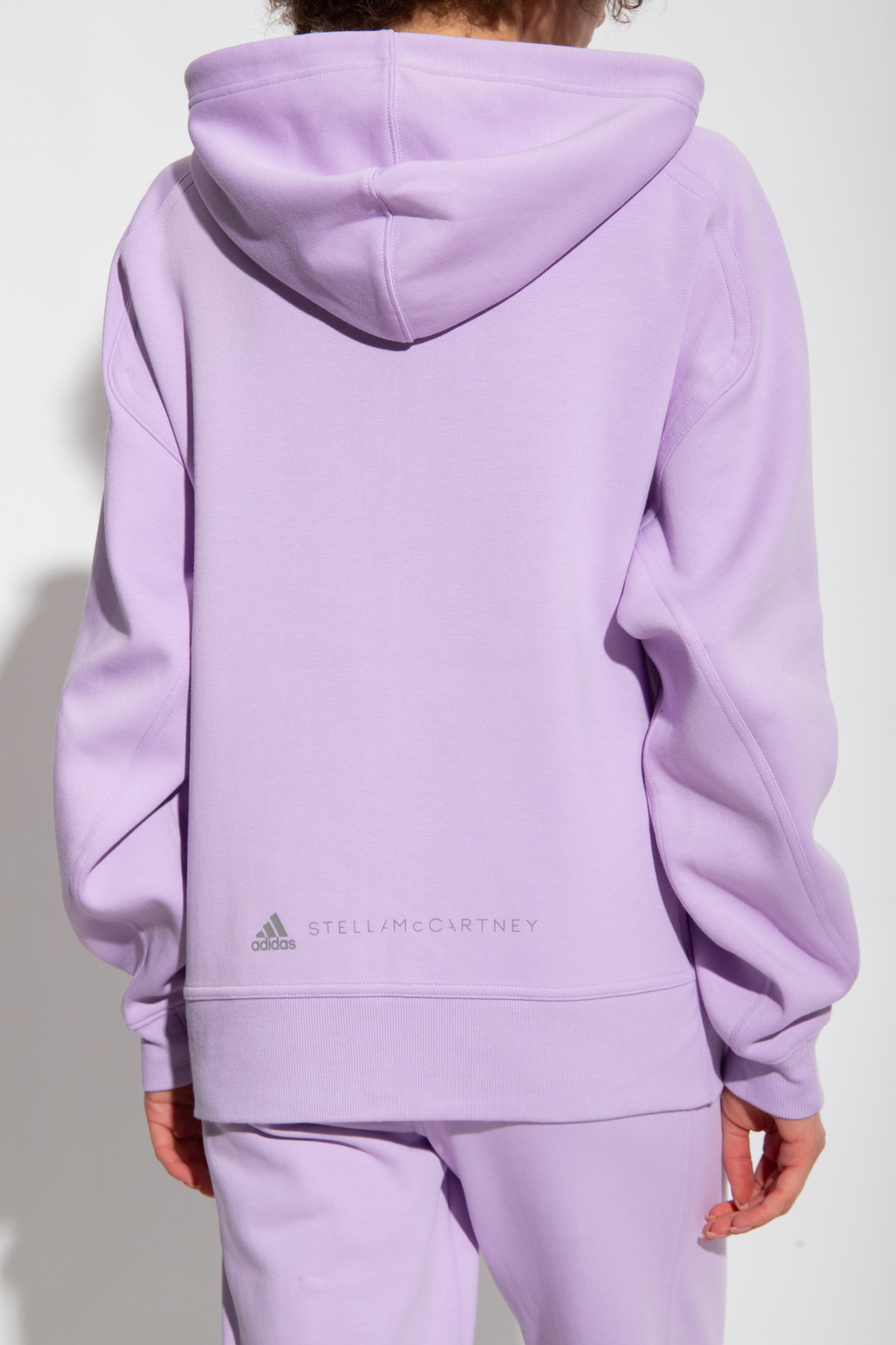 Adidas NASA ZX 2K Boost Purple Hoodie with logo ADIDAS by Stella McCartney SchaferandweinerShops GB